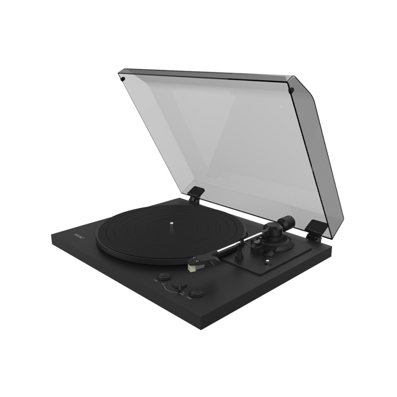 TEAC TN-175-B Plattenspieler schwarz integrierter Phono-Equalizer